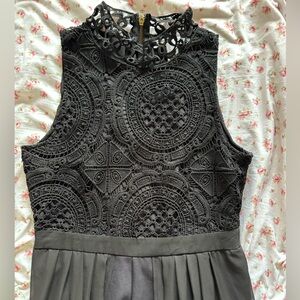 Streetwear Society Black High Low Dress (size large)